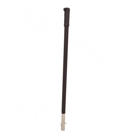 Черенок для скуба (прямая ручка, нержавеющая сталь+ПВХ)